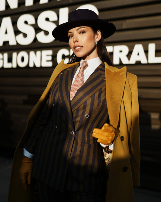 Alexandra Dobre at the 107th Edition of Pitti Uomo: Redefining Individuality and Presence in a Man’s World