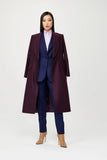 Allure Wool Wrap Coat with Belt - Alexandra-Dobre.com