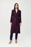 Allure Wool Wrap Coat with Belt - Alexandra-Dobre.com