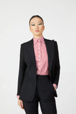 Anja Single Breasted Stripe Suit - Alexandra-Dobre.com
