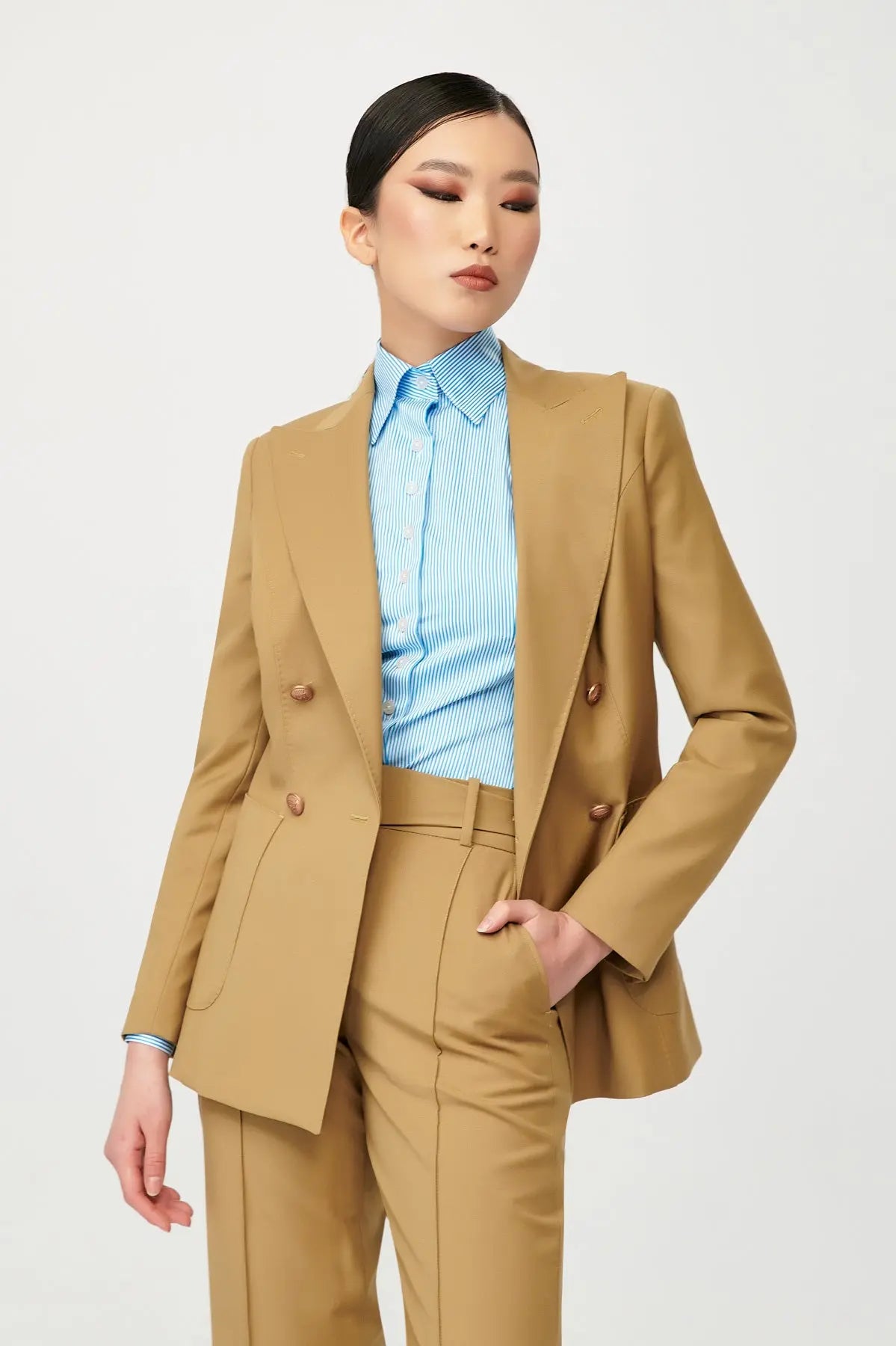 Beeline Double Breasted Suit - Alexandra-Dobre.com