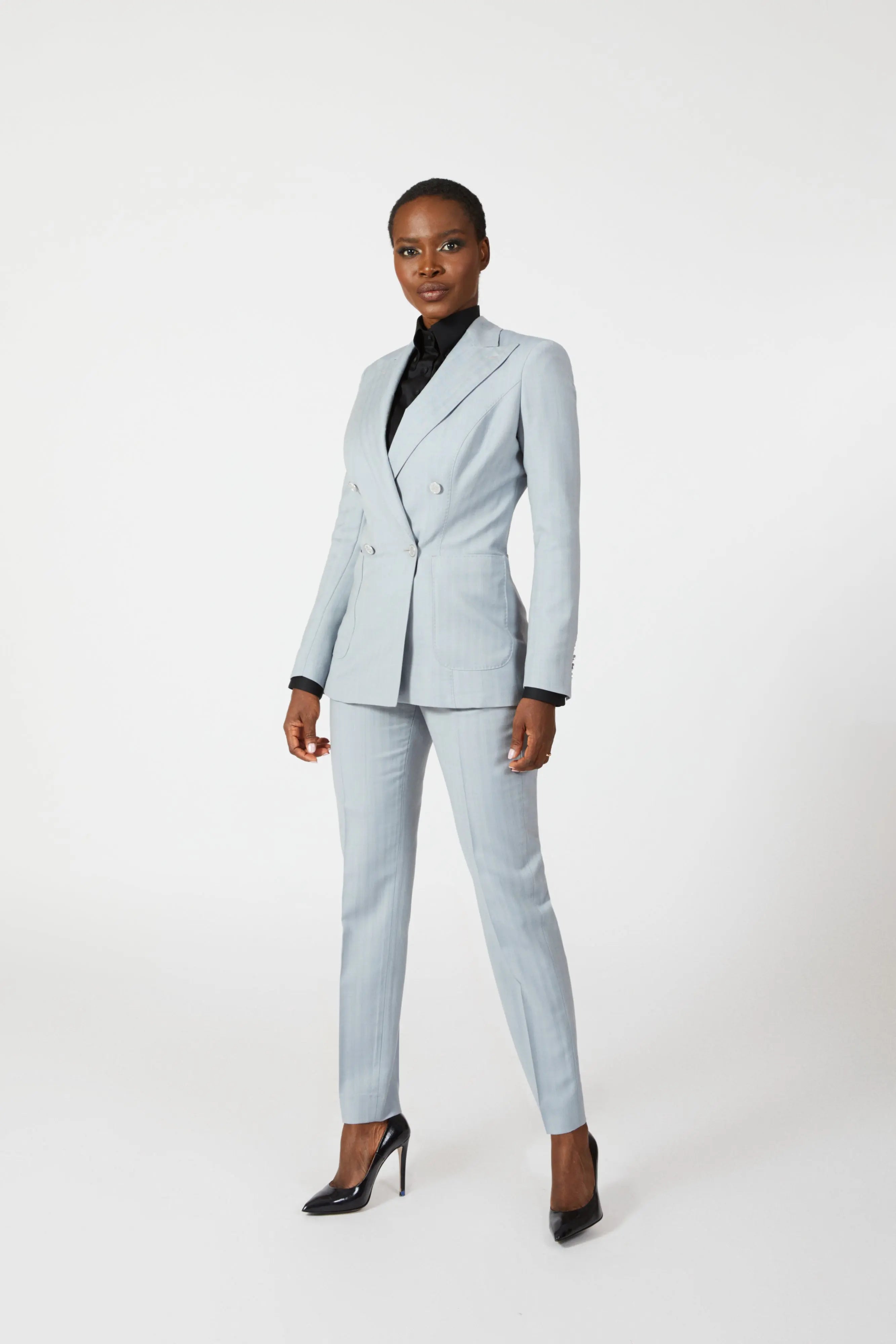 Ceil Double Breasted Suit - Alexandra-Dobre.com