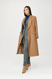 Chloe Wool Wrap Coat with Belt - Alexandra-Dobre.com