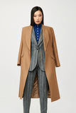 Chloe Wool Wrap Coat with Belt - Alexandra-Dobre.com