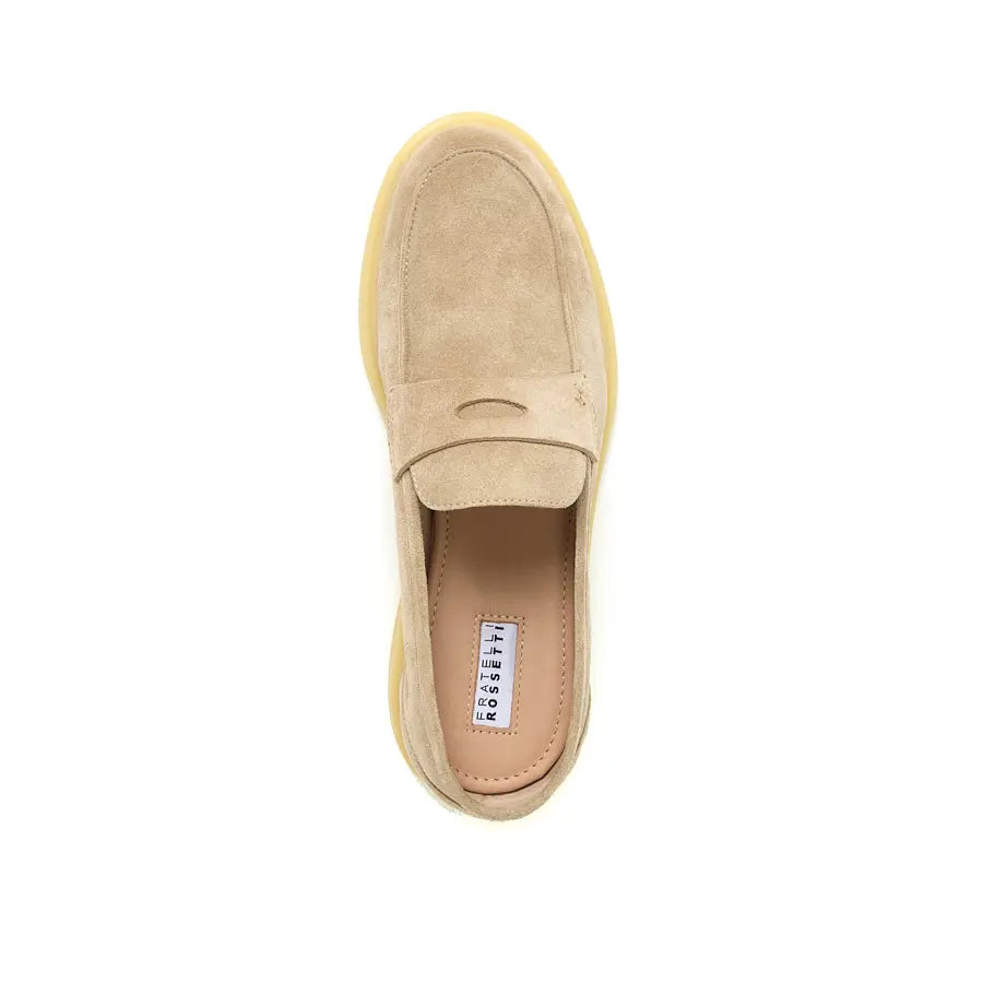 Desert Mirage Suede Slip-Ons Alexandra Dobre