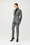Esme Single Breasted Stripe Suit - Alexandra-Dobre.com