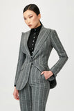 Esme Single Breasted Stripe Suit - Alexandra-Dobre.com