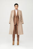 Felicity Wool Wrap Coat with Belt - Alexandra-Dobre.com
