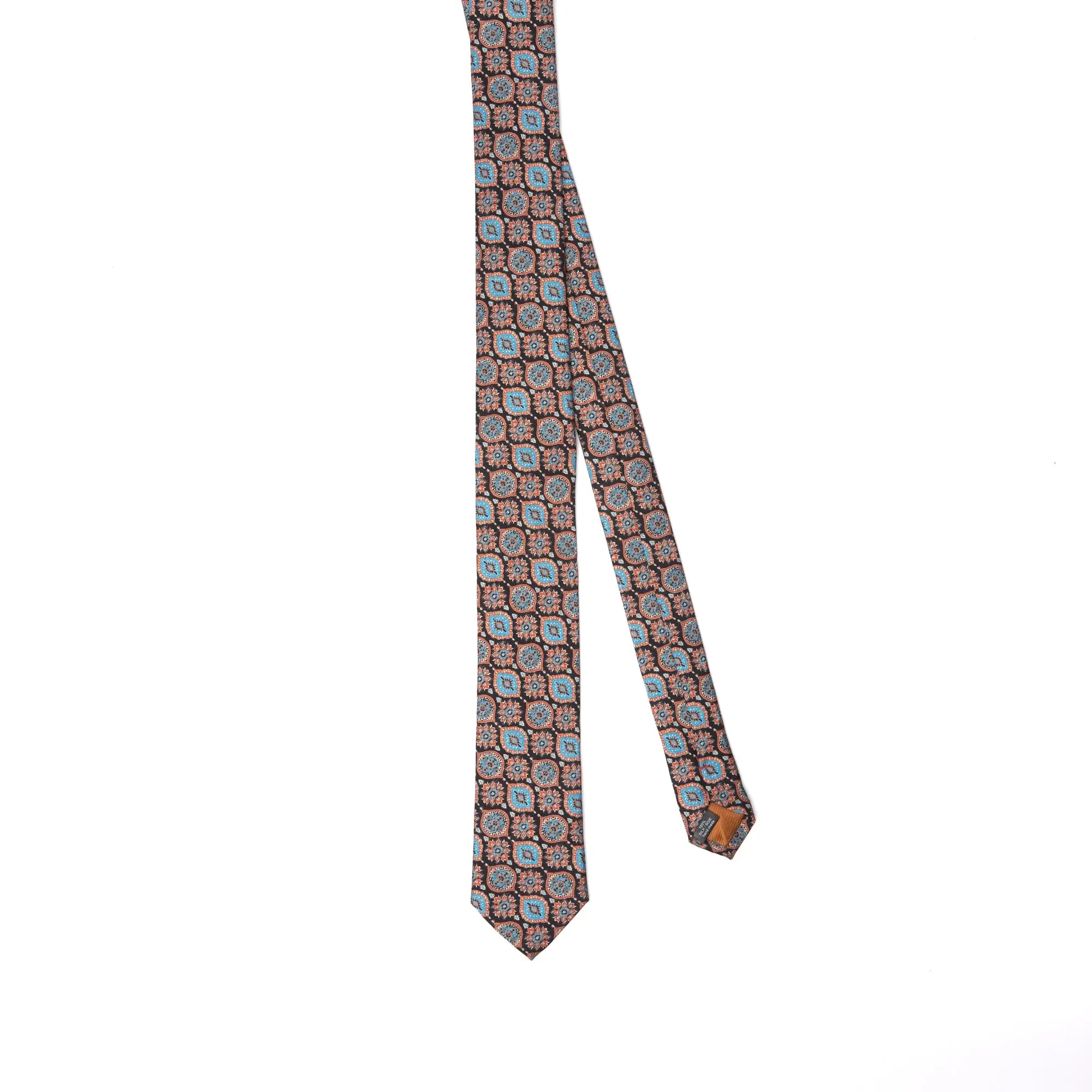Floral Silk Tie Alexandra Dobre