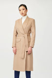 Irene Wool Wrap Coat with Belt - Alexandra-Dobre.com