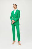 Jarah Double Breasted Suit with Gold Buttons - Alexandra-Dobre.com