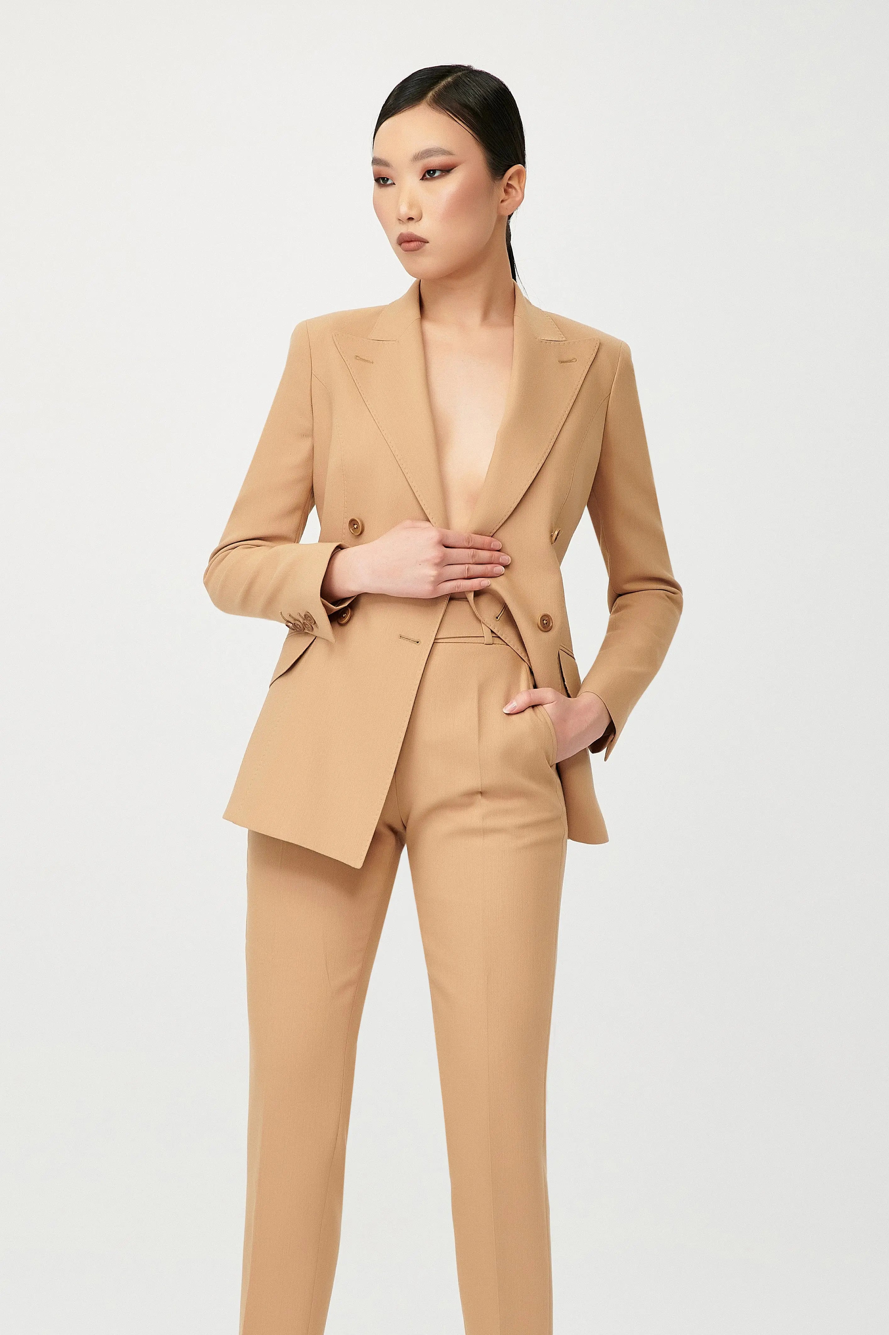 Nadine Double Breasted Suit - Alexandra-Dobre.com
