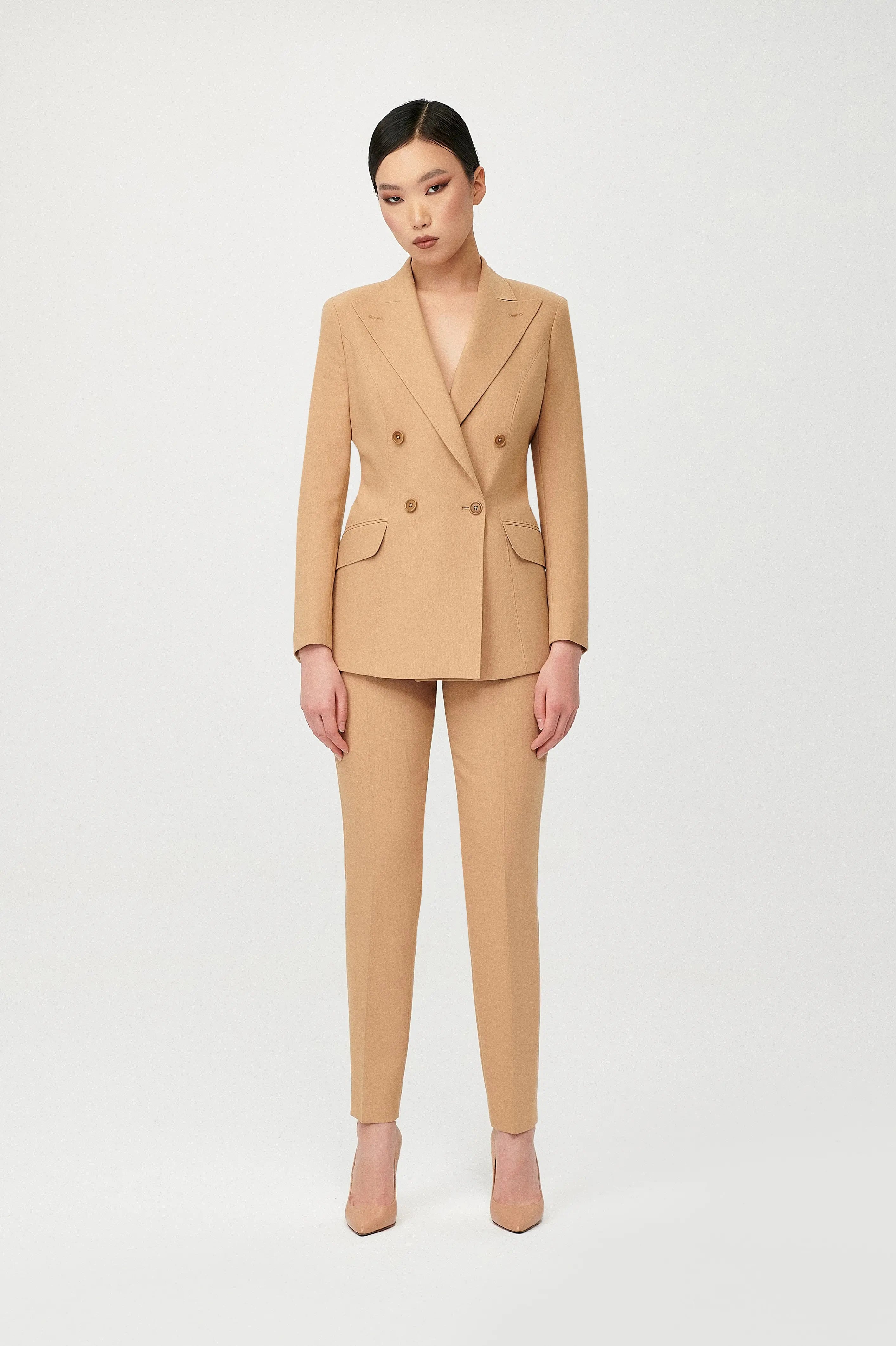 Nadine Double Breasted Suit - Alexandra-Dobre.com