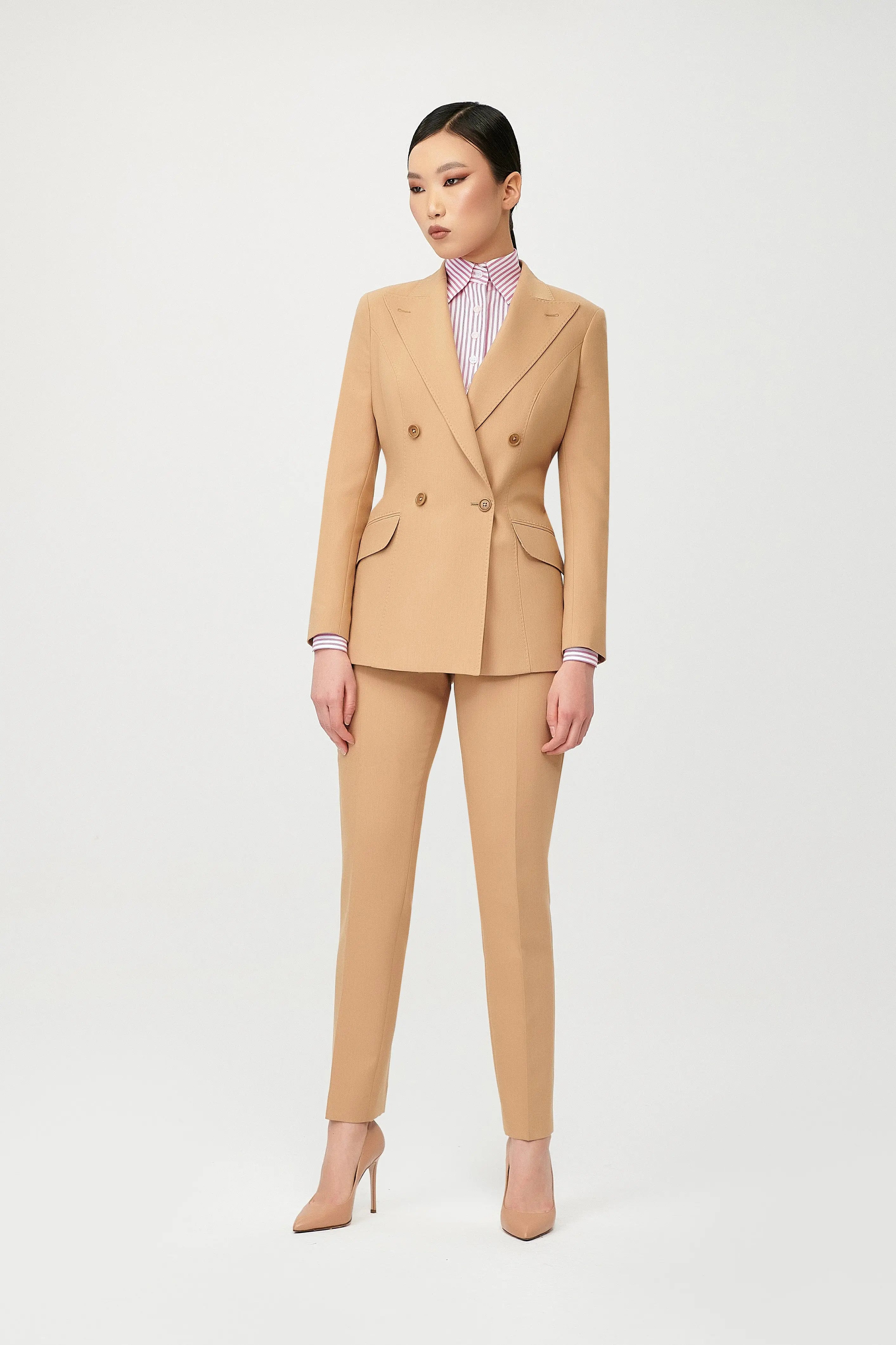 Nadine Double Breasted Suit - Alexandra-Dobre.com