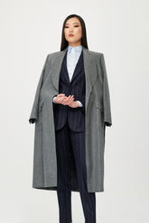 Nube Wool Wrap Coat with Belt - Alexandra-Dobre.com