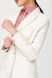 Opal Double Breasted Suit with Gold Buttons - Alexandra-Dobre.com