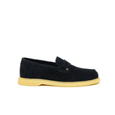 Rossetti Midnight Suede Slip-Ons Alexandra Dobre