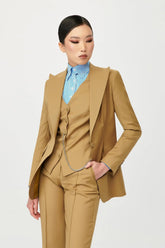 Zelda Single Breasted Suit with Waistcoat - Alexandra-Dobre.com