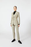 Maisie Single Breasted Stripe Suit with Waistcoat - Alexandra-Dobre.com