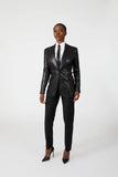 Oracle Leather Blazer - Alexandra-Dobre.com