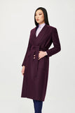 Allure Wool Wrap Coat with Belt - Alexandra-Dobre.com