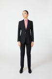 Anja Single Breasted Stripe Suit - Alexandra-Dobre.com
