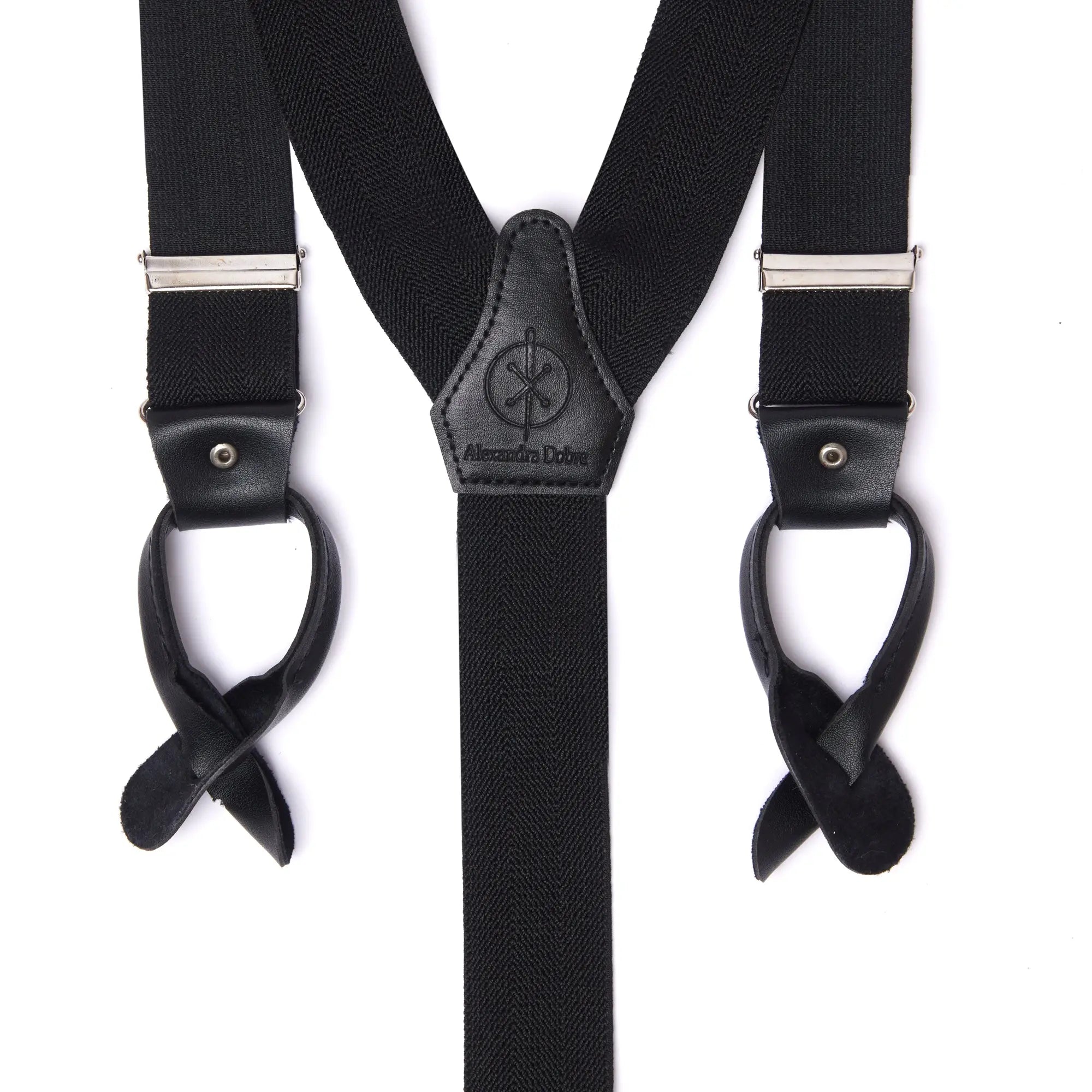 Black Suspenders Alexandra Dobre