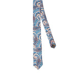 Blue Paisley Silk Tie Alexandra Dobre