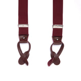 Burgundy Suspenders Alexandra Dobre