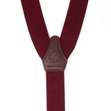 Burgundy Suspenders Alexandra Dobre