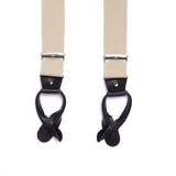 Cream Suspenders Alexandra Dobre