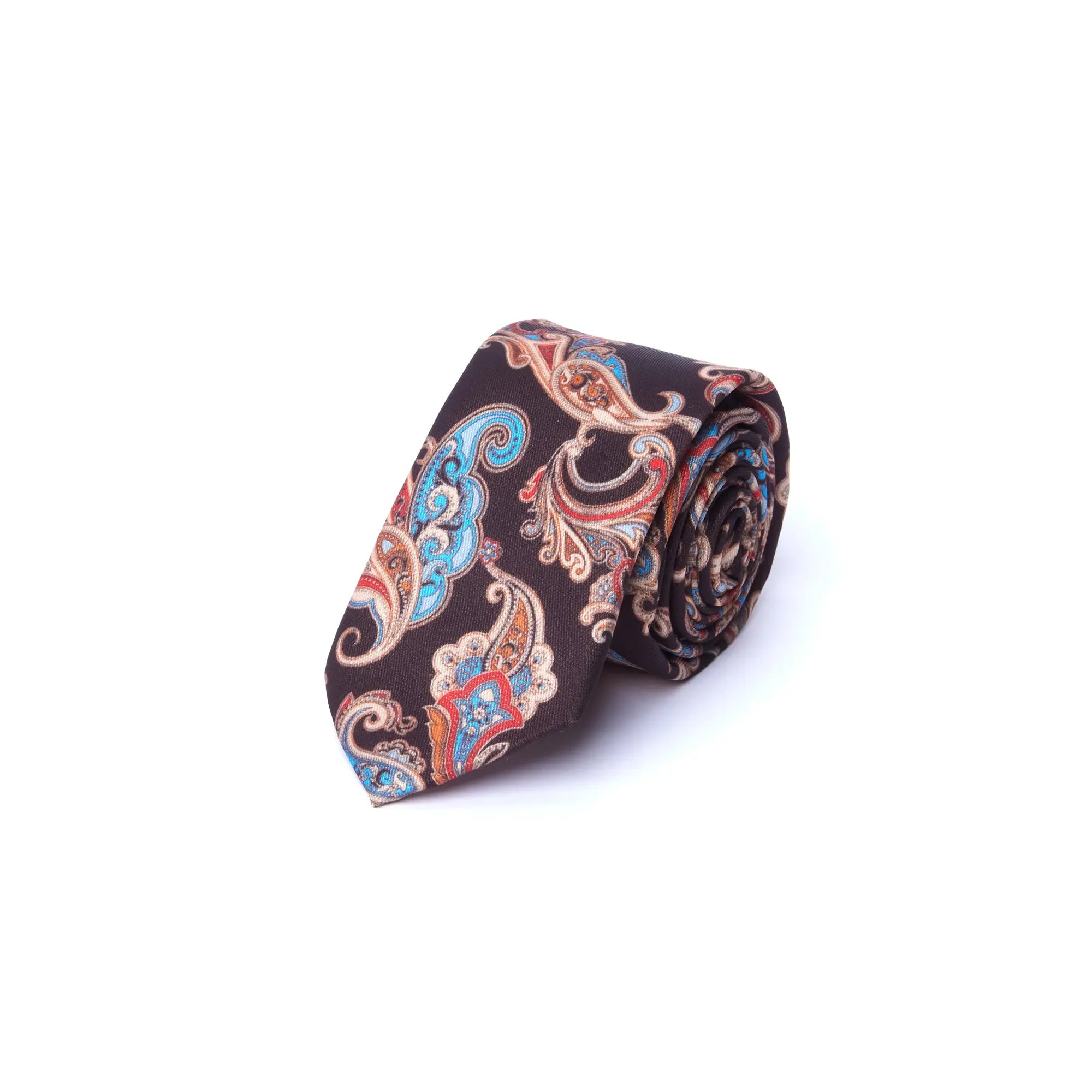 Elegant Paisley Silk Tie Alexandra Dobre