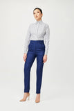 Ermine Stripe Fitted Shirt - Alexandra-Dobre.com