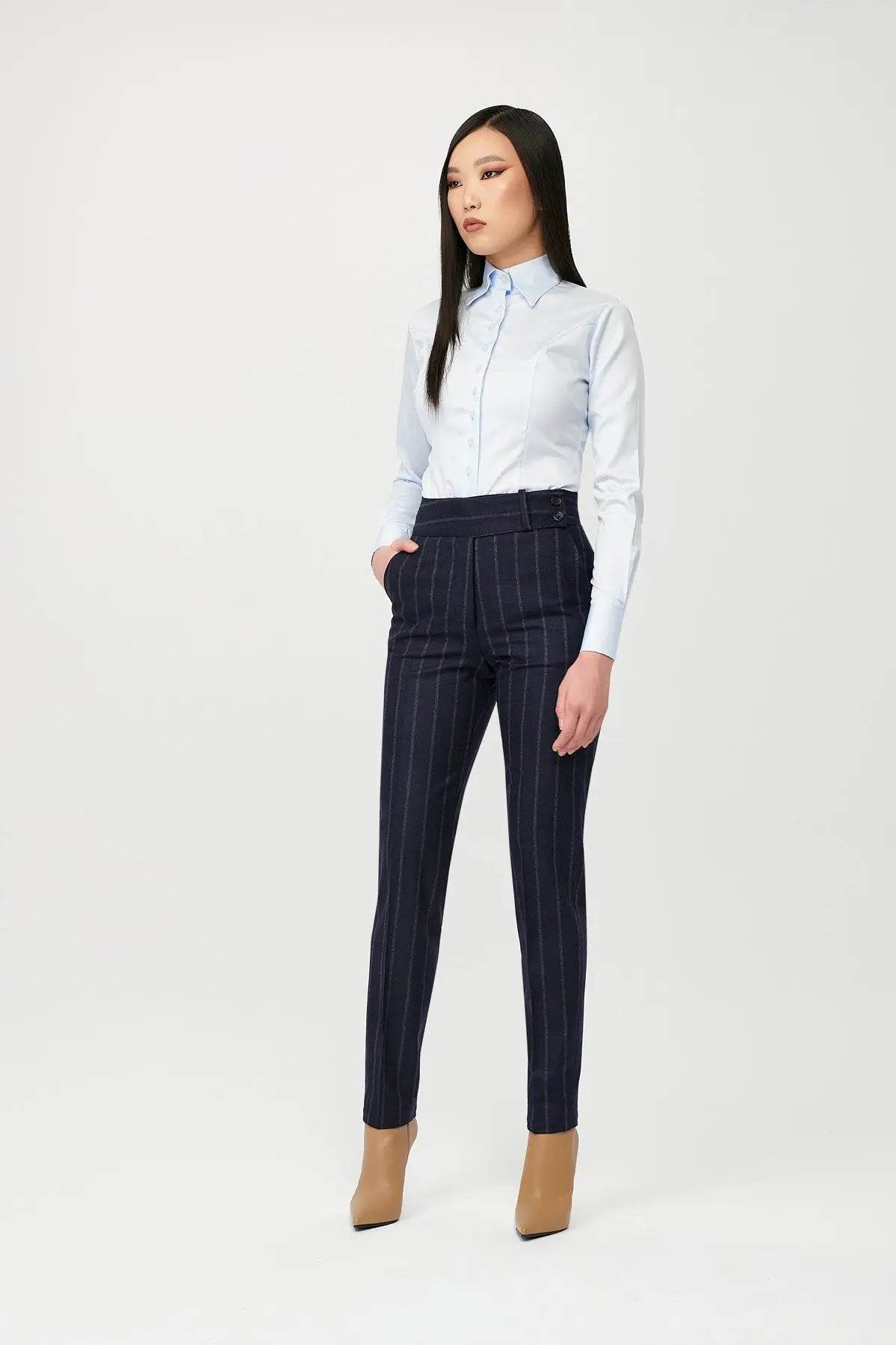 Eve Fitted Shirt - Alexandra-Dobre.com