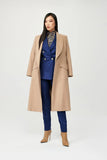Irene Wool Wrap Coat with Belt - Alexandra-Dobre.com