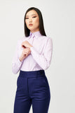 Iris Stripe Fitted Shirt - Alexandra-Dobre.com