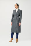 Mirage Wool Wrap Coat with Belt - Alexandra-Dobre.com