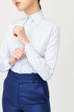 Nyala Stripe Fitted Shirt - Alexandra-Dobre.com