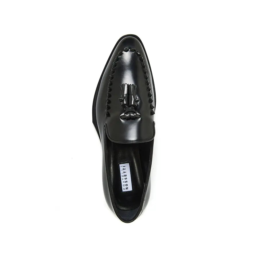 Rossetti Noir Tassel Loafers Alexandra Dobre