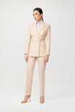 Sahalie Double Breasted Suit with Gold Buttons - Alexandra-Dobre.com
