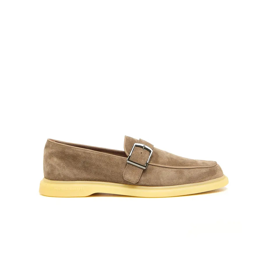 Savannah Suede Monk Loafers Alexandra Dobre