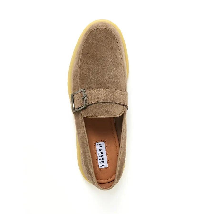 Savannah Suede Monk Loafers Alexandra Dobre