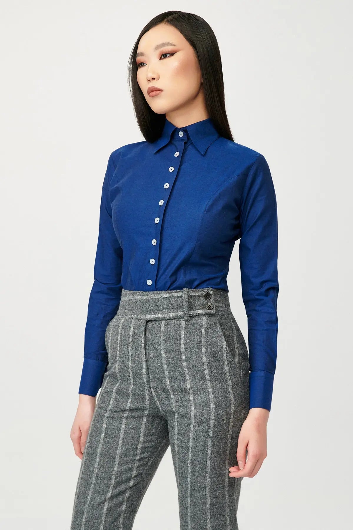 Stella Fitted Shirt - Alexandra-Dobre.com