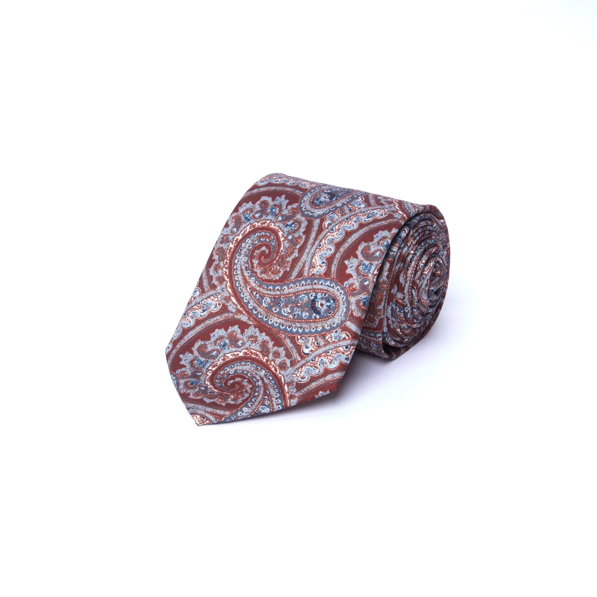 Vintage-Inspired Paisley Silk Tie Alexandra Dobre