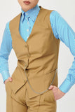 Zelda Single Breasted Suit with Waistcoat - Alexandra-Dobre.com