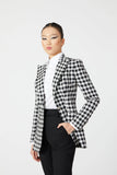 Duchess Gingham Double Breasted Suit - Alexandra-Dobre.com
