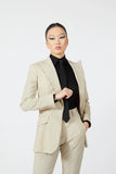 Inessa Single Breasted Stripe Suit - Alexandra-Dobre.com