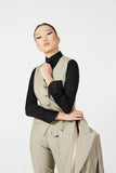 Maisie Single Breasted Stripe Suit with Waistcoat - Alexandra-Dobre.com
