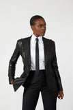 Oracle Leather Blazer - Alexandra-Dobre.com