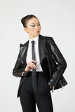 Seraph Leather Biker Jacket - Alexandra-Dobre.com